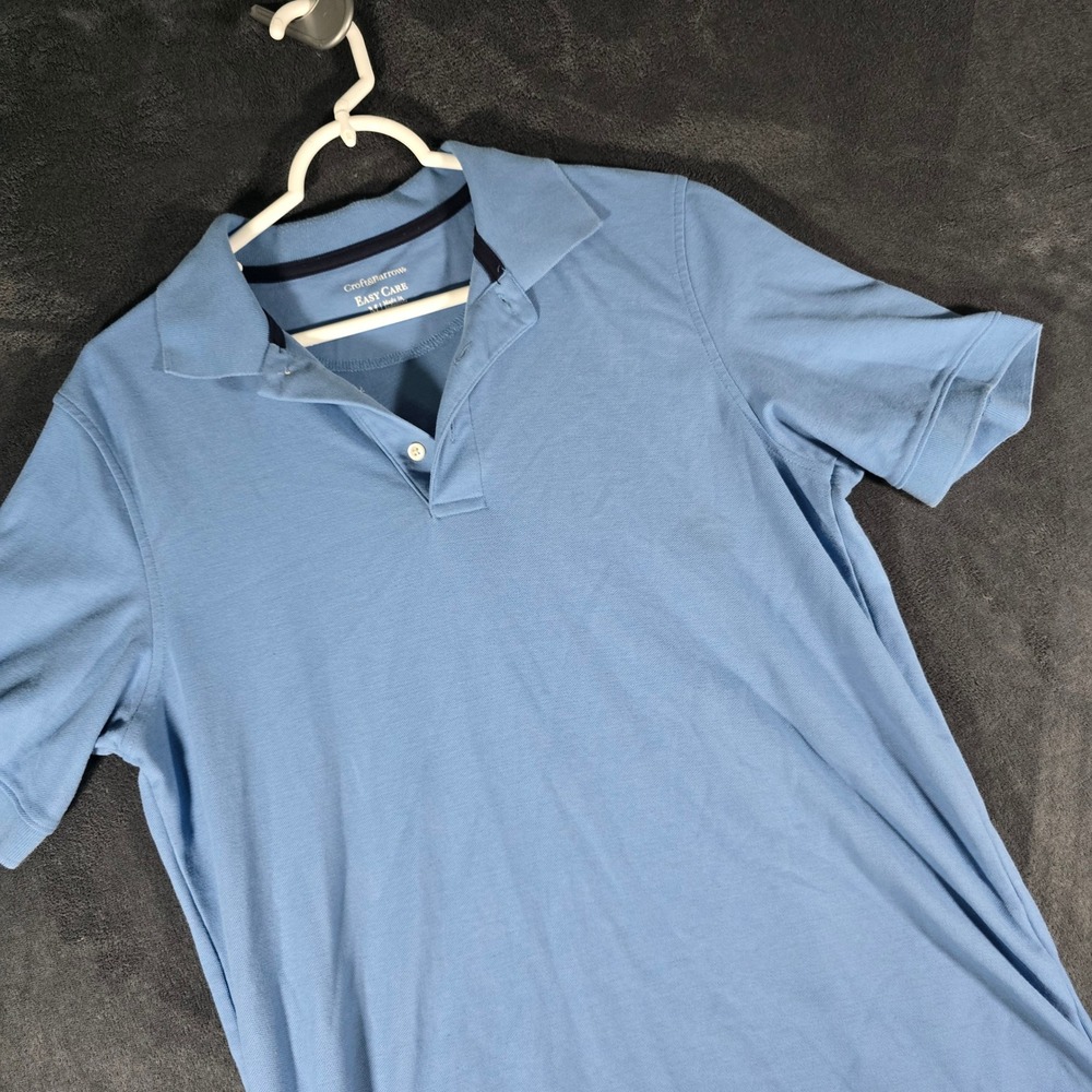 Croft & Barrow Easy‎ Care Polo Shirt Short Sleeve Collared Casual Mens M